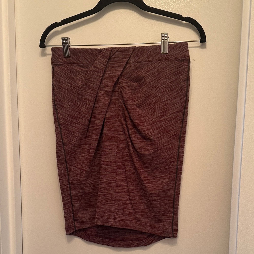 Lululemon Maroon Skirt